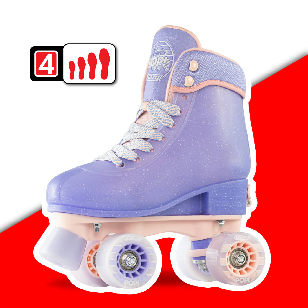 Warehouse Deal | SODA POP Bubblegum - Size Adjustable Roller Skates