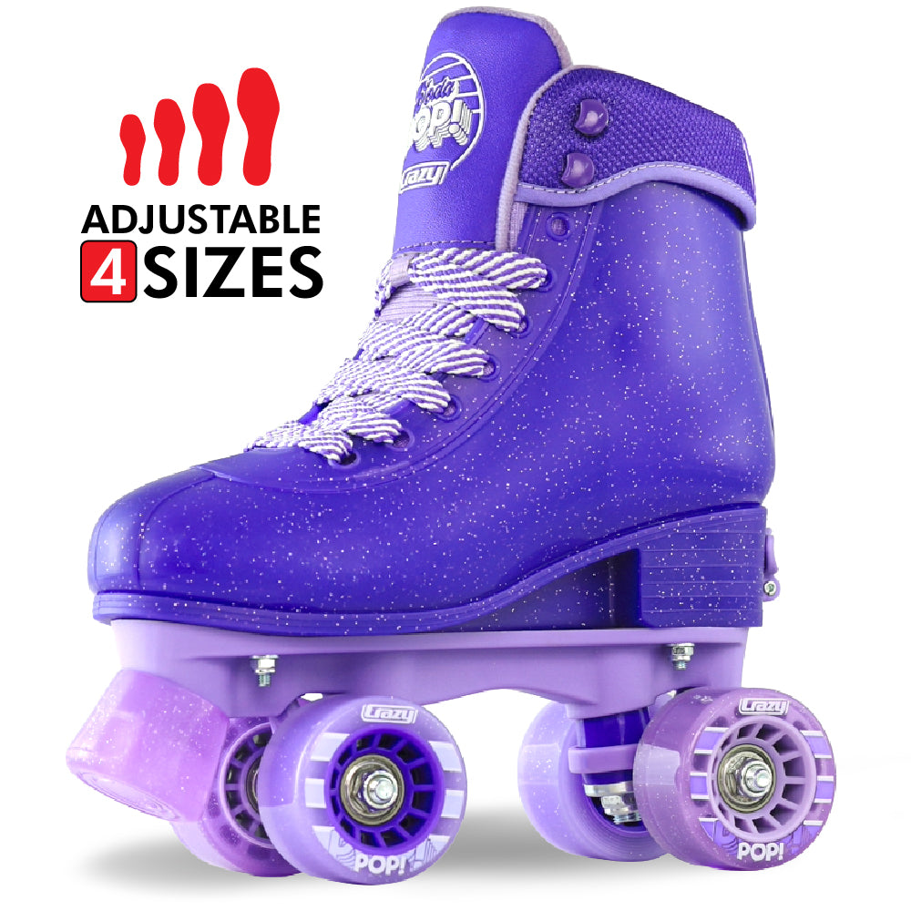SODA POP Go Go Grape - Size Adjustable Roller Skates