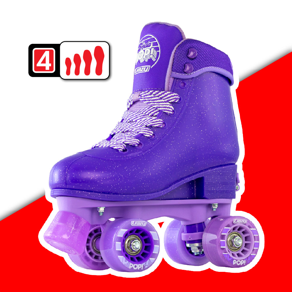Warehouse Deal | SODA POP Go Go Grape - Size Adjustable Roller Skates