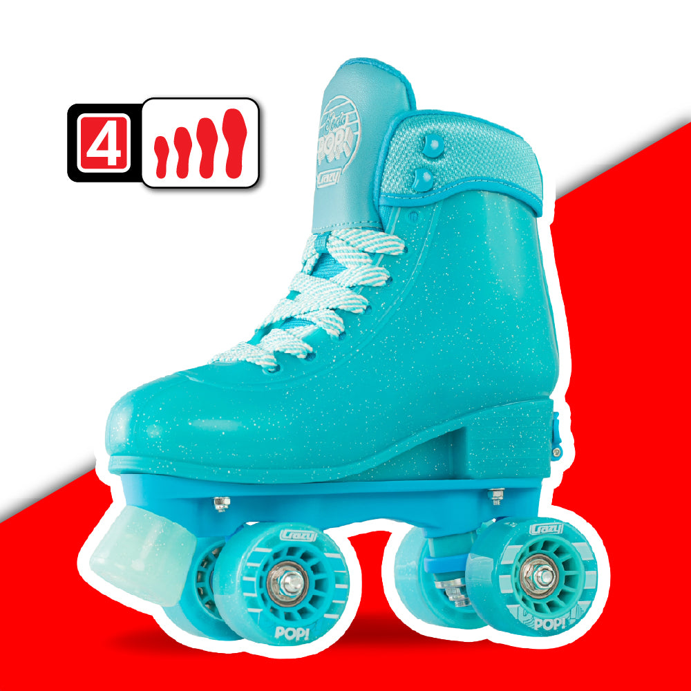 Warehouse Deal | SODA POP Magic Mint - Size Adjustable Roller Skates