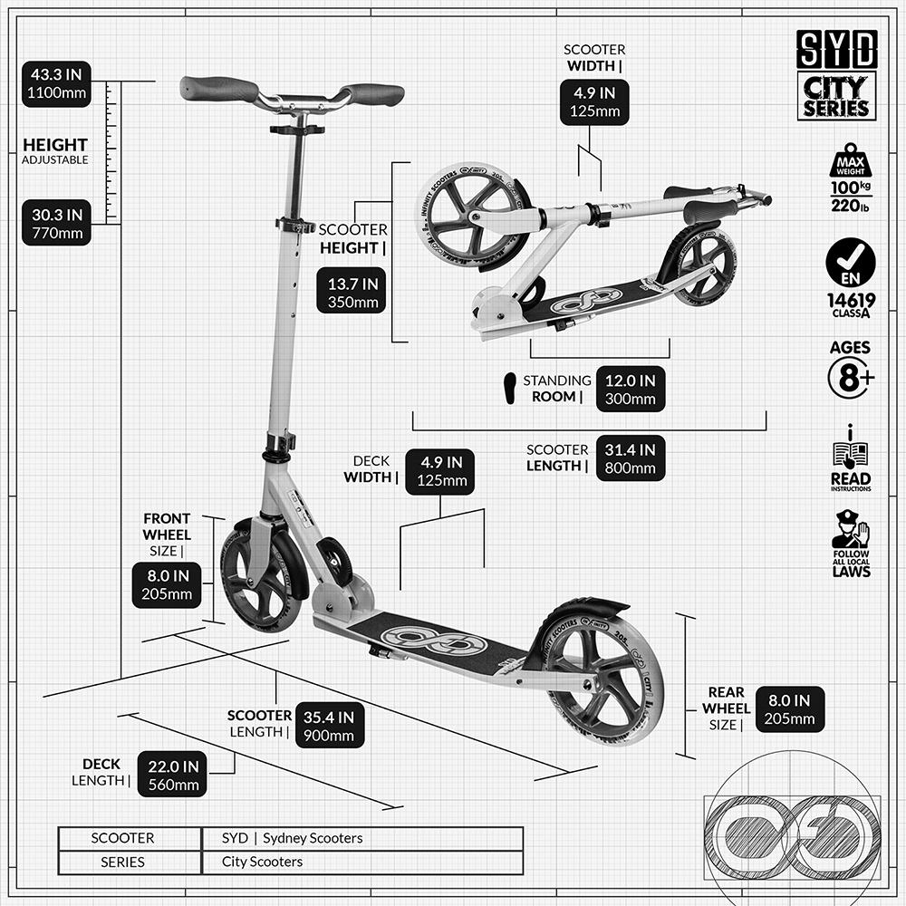 Warehouse Deal | Sydney City Scooter - SYD Blue