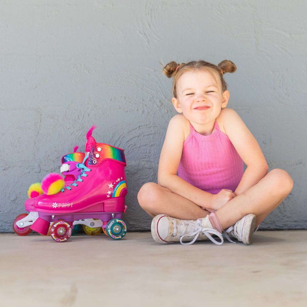 TROLLS Poppy - Size Adjustable Roller Skates
