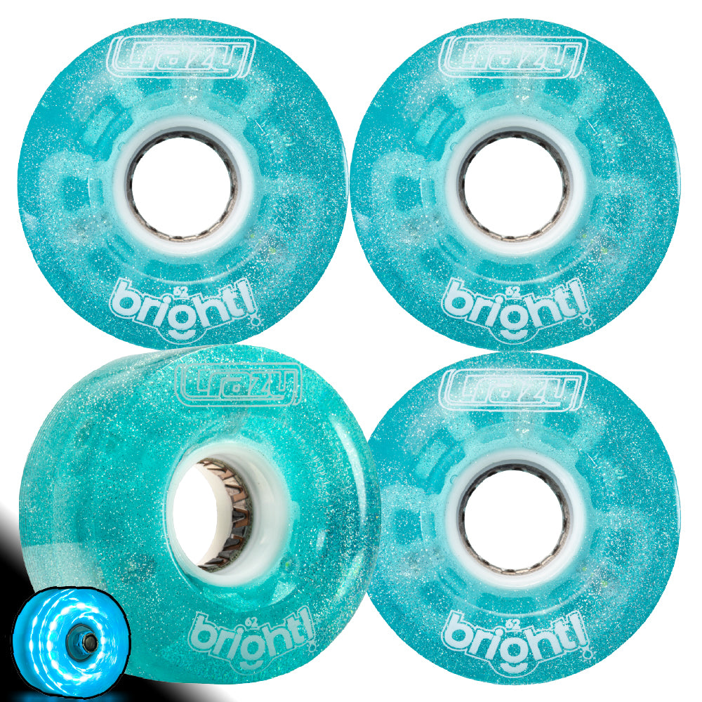 BRIGHTS Teal - 4/pack