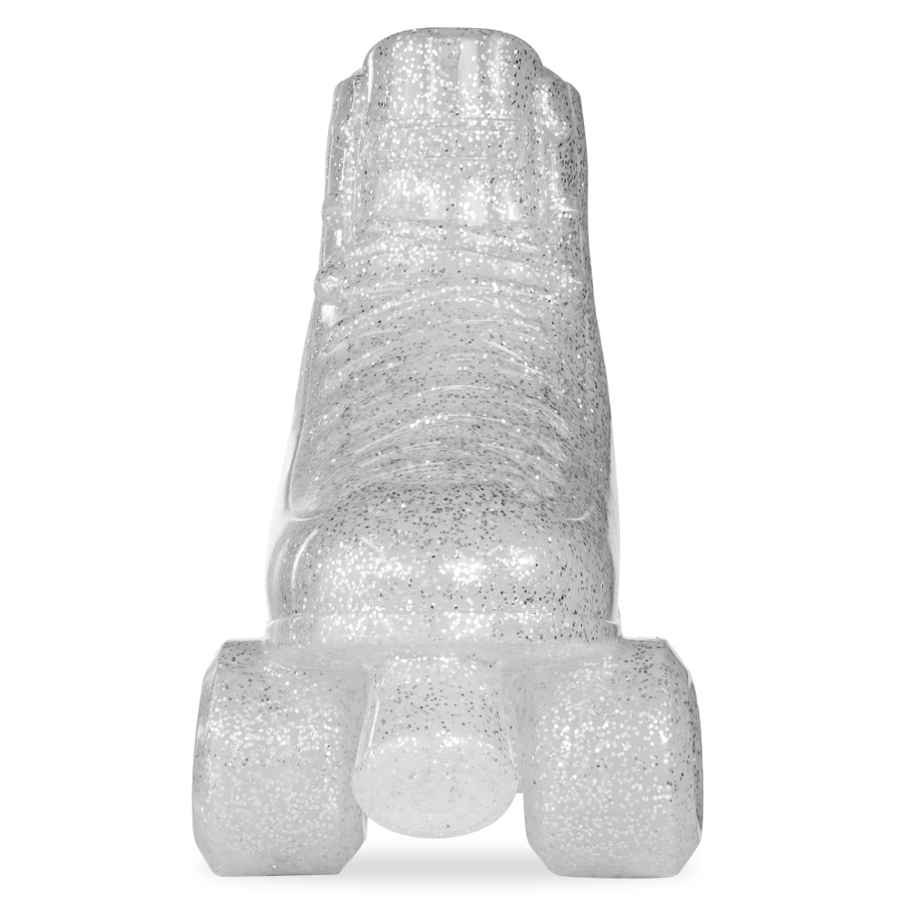 mini INFLATE-A-SKATE Silver Glitter