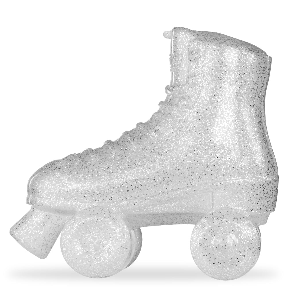 mini INFLATE-A-SKATE Silver Glitter