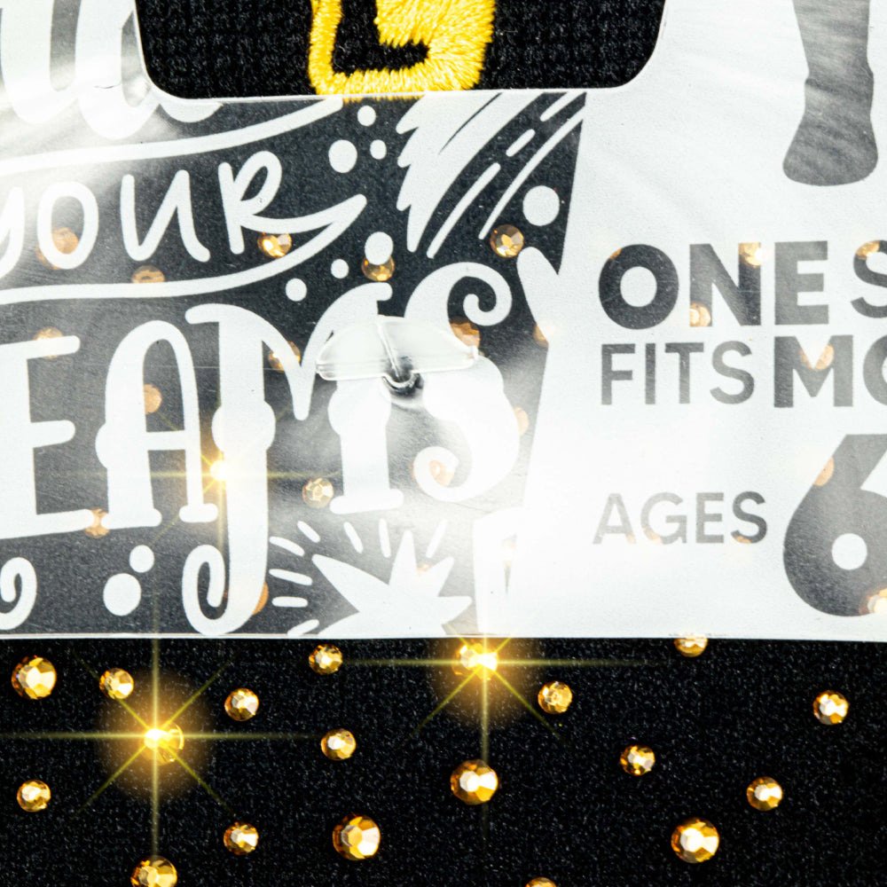 DIAMOND BLACK+GOLD | Crazy Socks