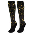 DIAMOND BLACK+GOLD | Crazy Socks