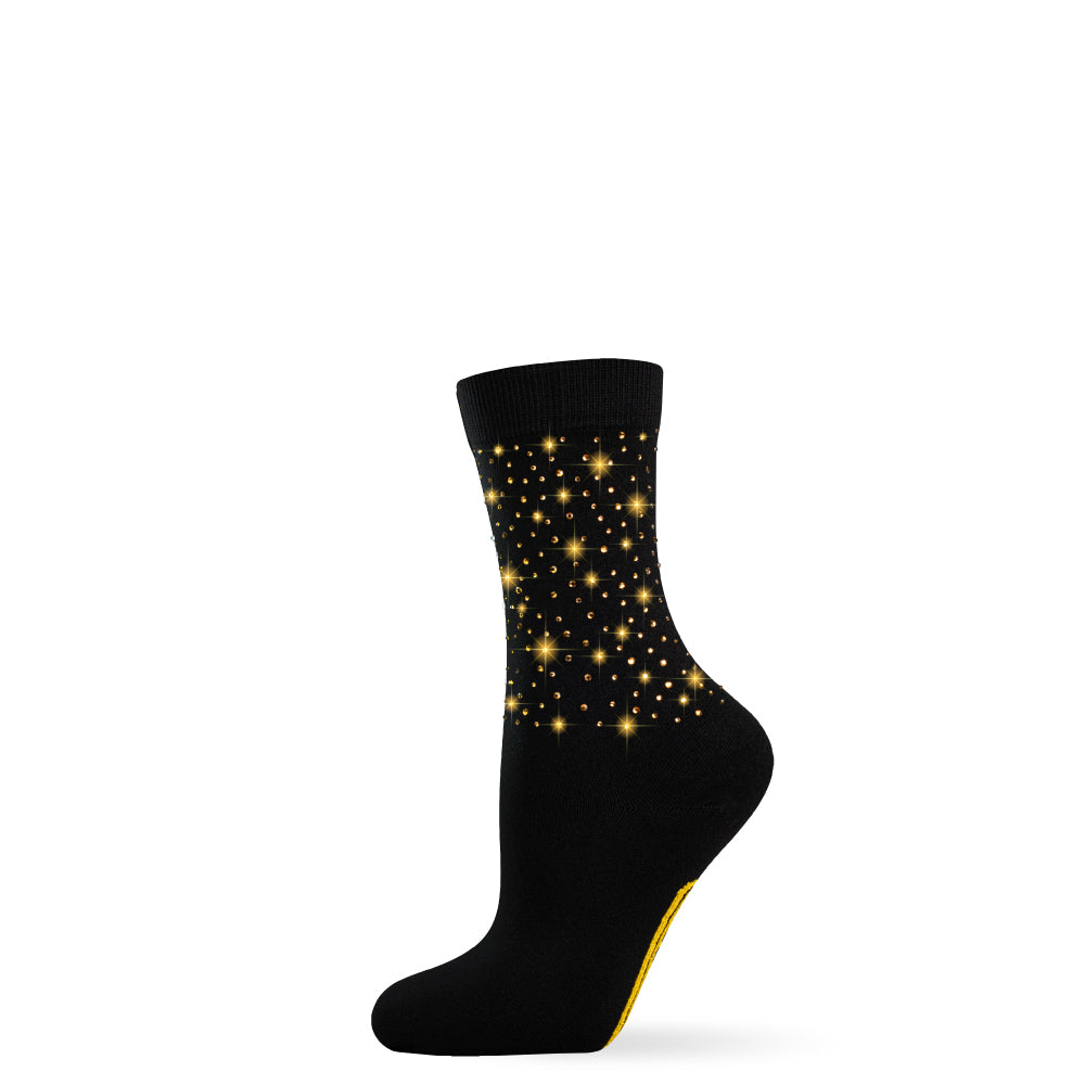 DIAMOND BLACK+GOLD | Crazy Socks