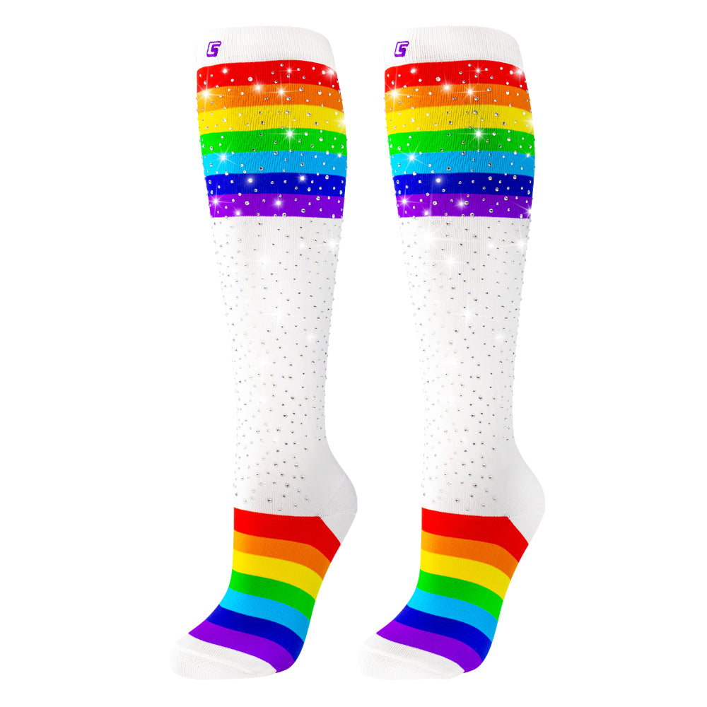 DIAMOND RAINBOW | Crazy Socks