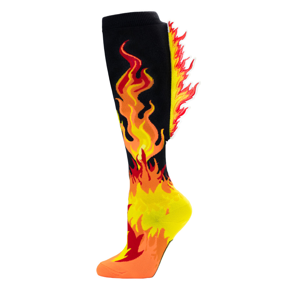 FLAME ON | Crazy Socks