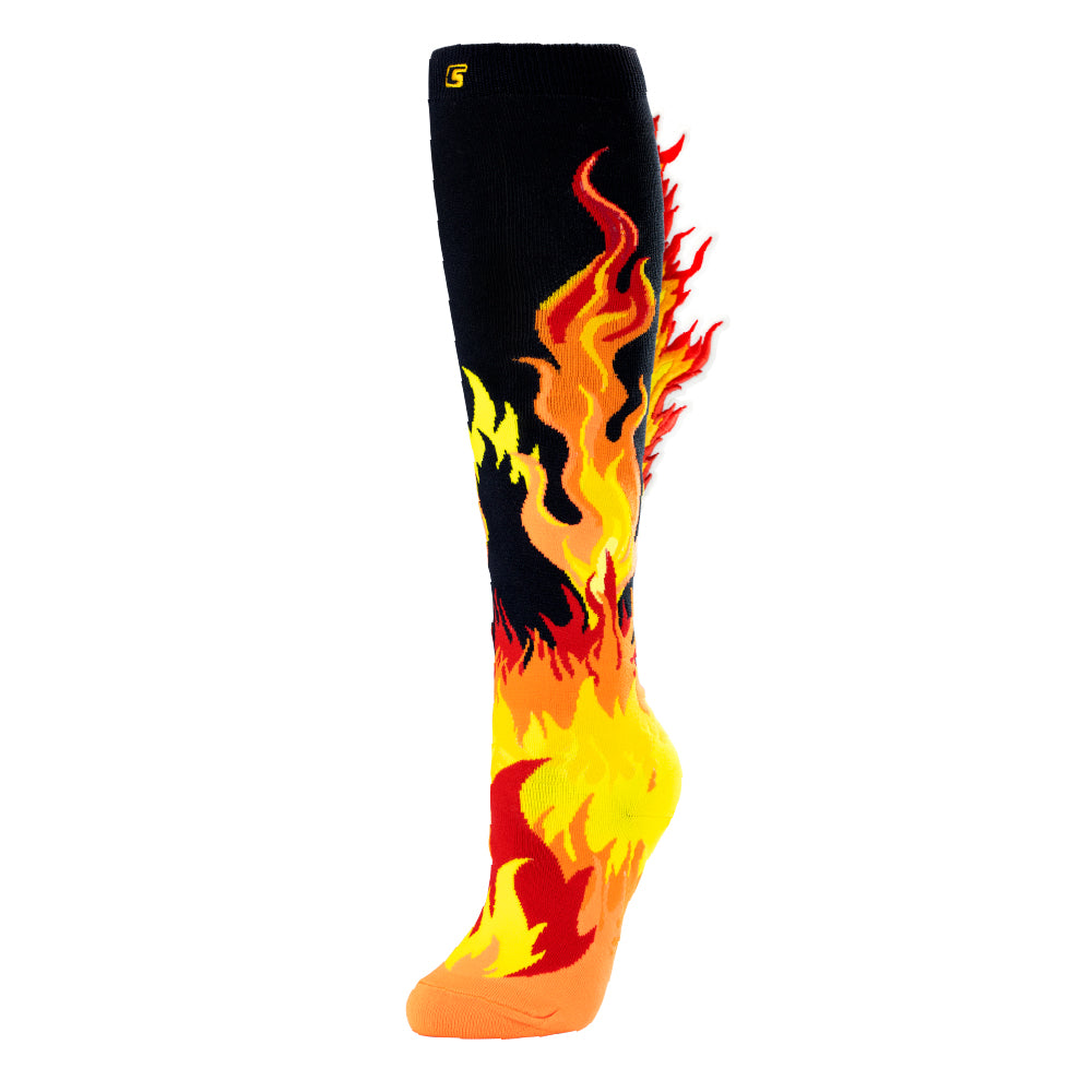 FLAME ON | Crazy Socks