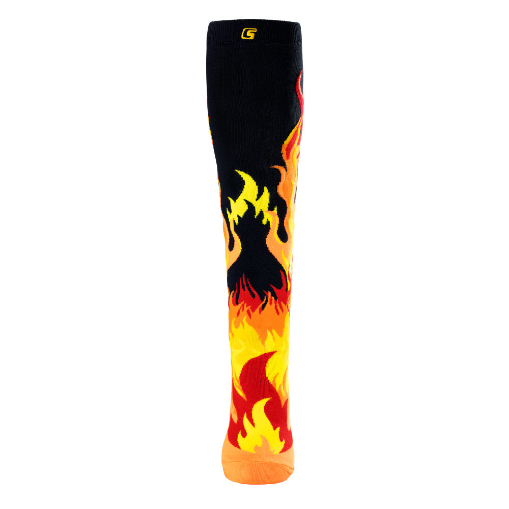 FLAME ON | Crazy Socks