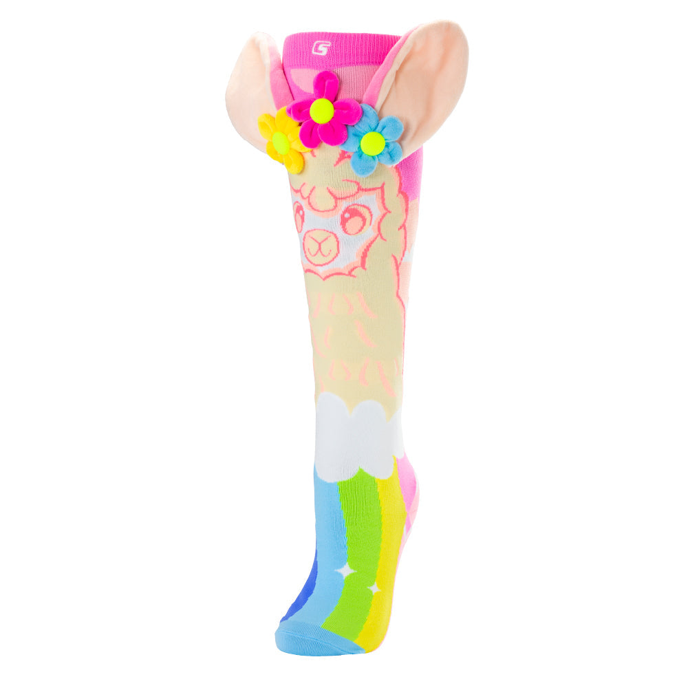 LLAMA FLOWERS | Crazy Socks