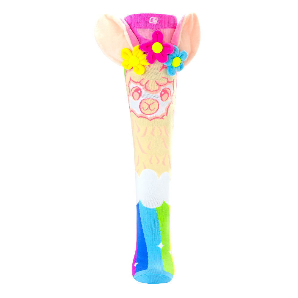 LLAMA FLOWERS | Crazy Socks