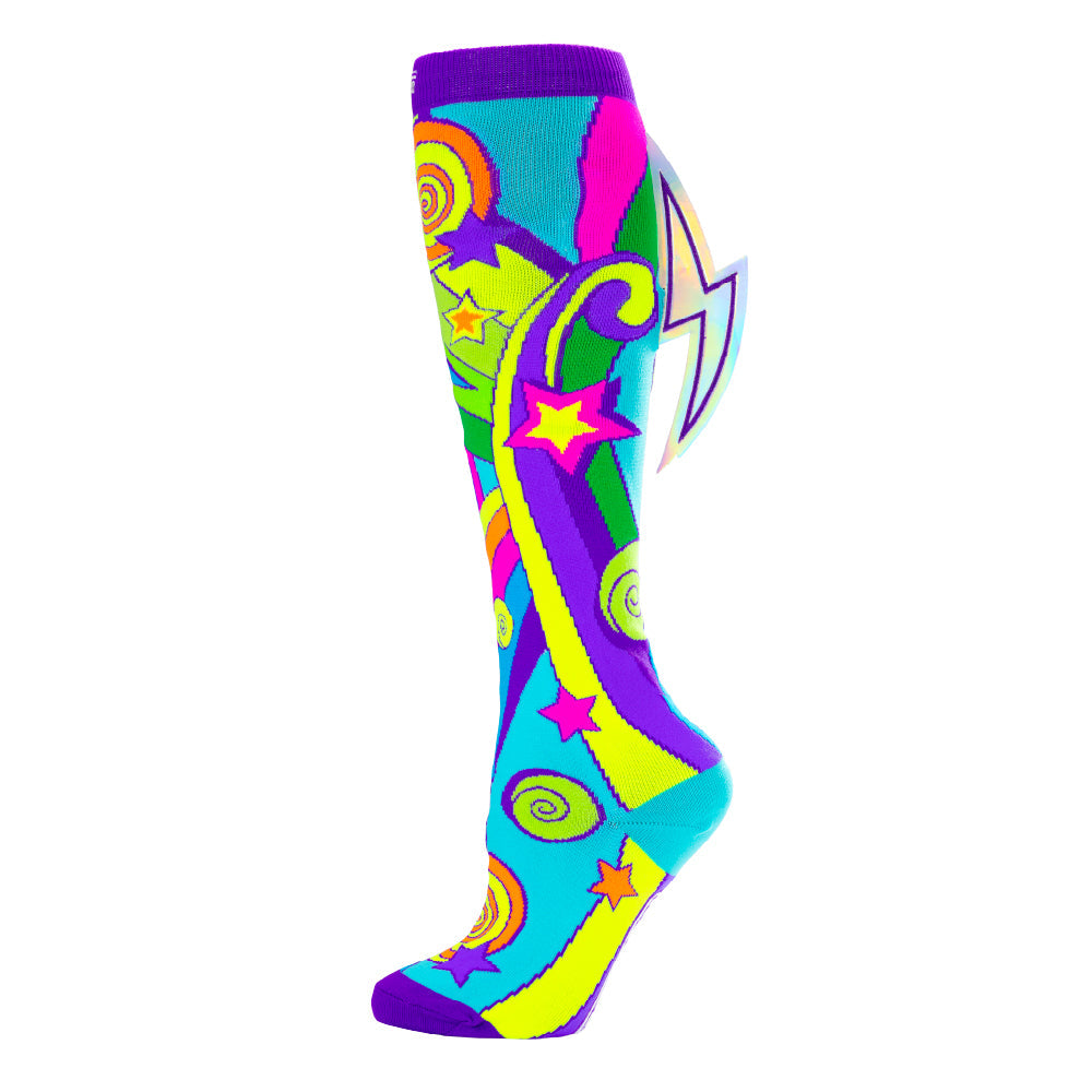 LIGHTNING SWIRL | Crazy Socks