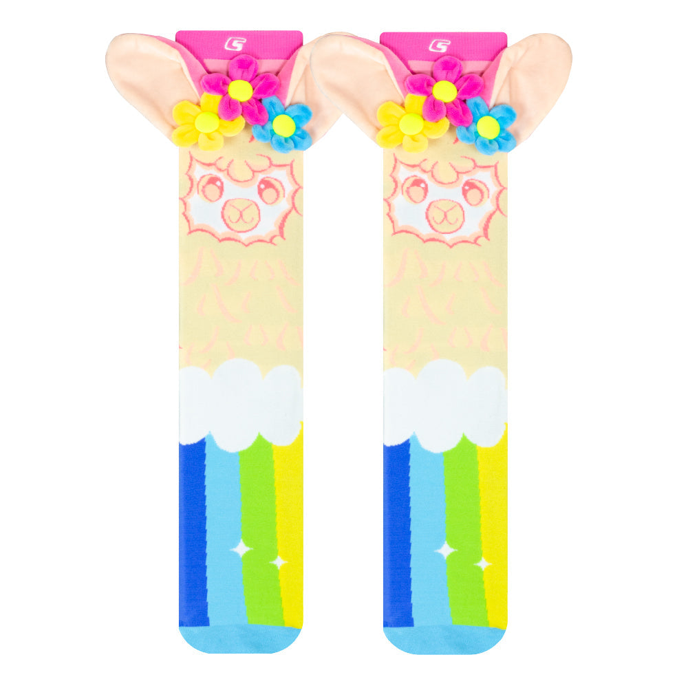 LLAMA FLOWERS | Crazy Socks