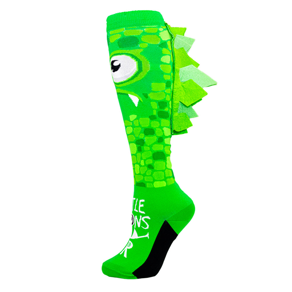 LITTLE MONSTER Green | Crazy Socks