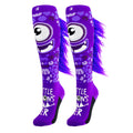LITTLE MONSTER Purple | Crazy Socks