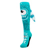 LITTLE MONSTER Teal | Single Sock