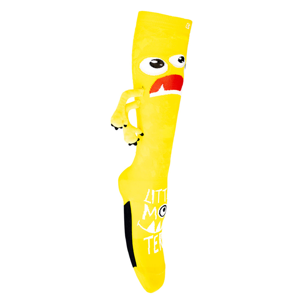LITTLE MONSTER Yellow | Crazy Socks