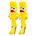 LITTLE MONSTER Yellow | Crazy Socks