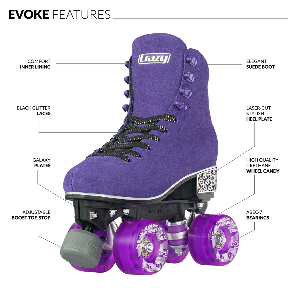 EVOKE Purple - Roller Skates