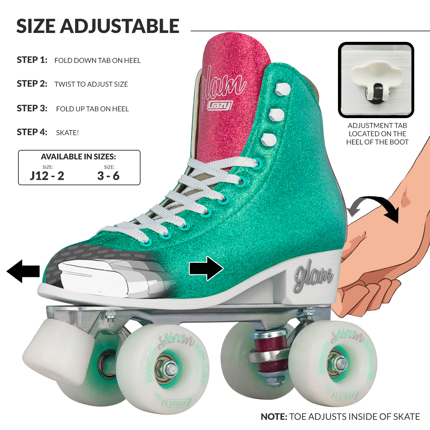 TEAL GLITTER