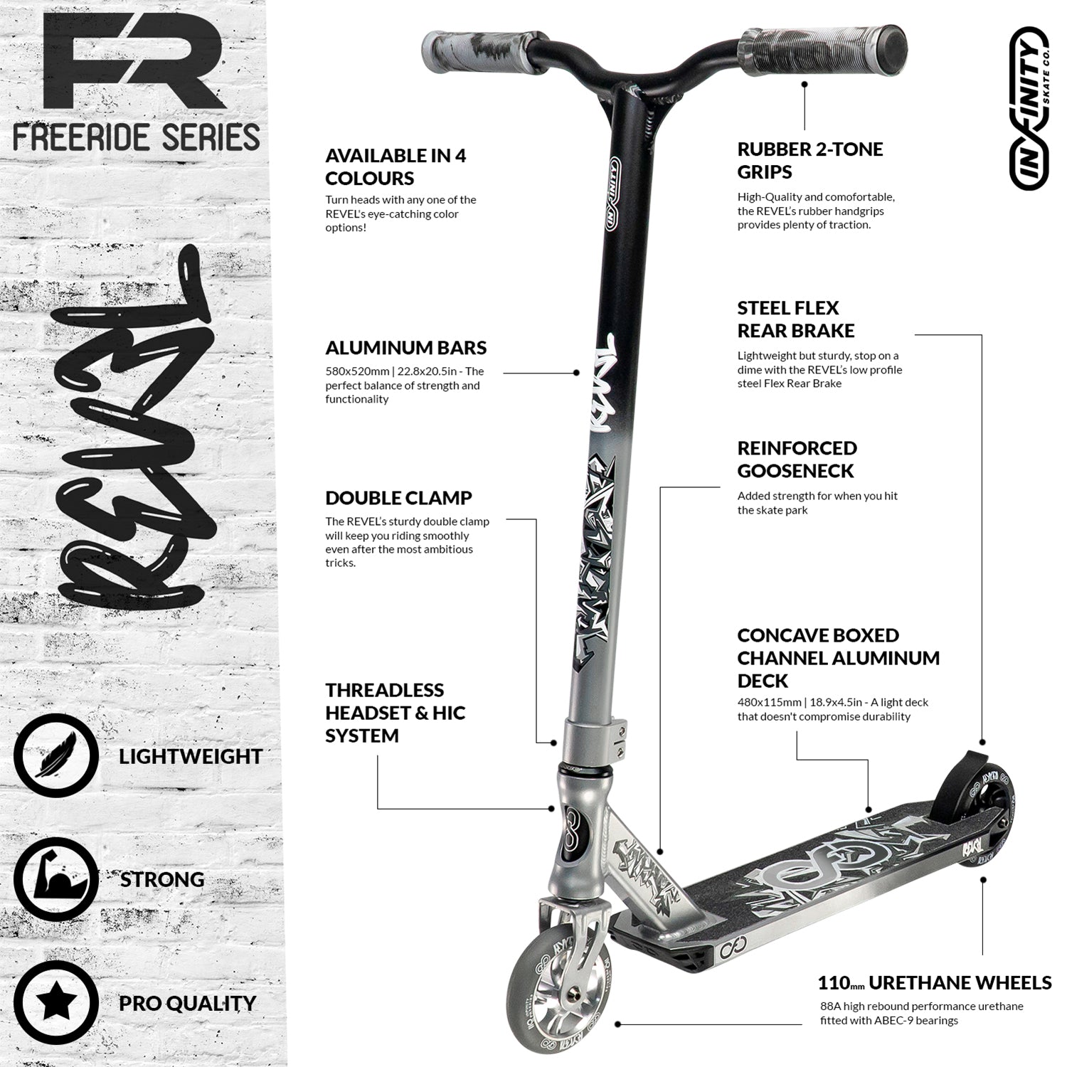 REVEL FR Series Infinity Scooter