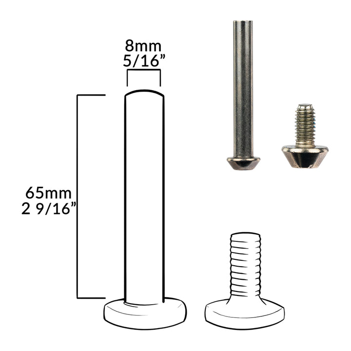 Axle Bolts Back Wheel - Suits SYD
