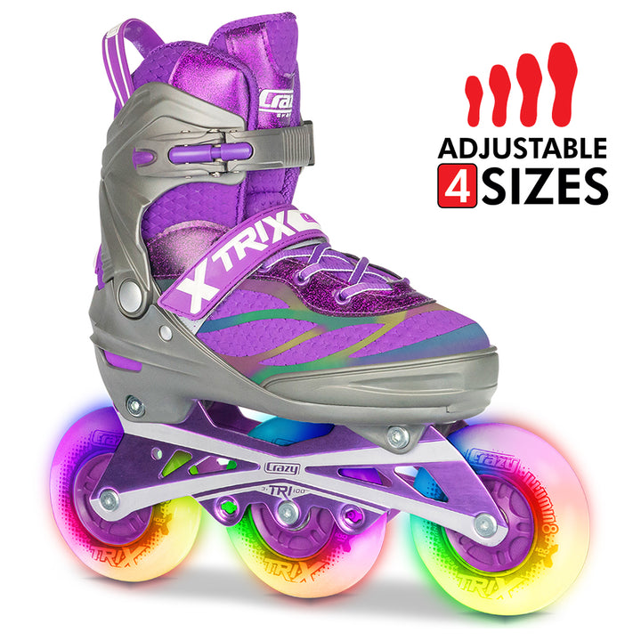 Purple / 3 Wheels