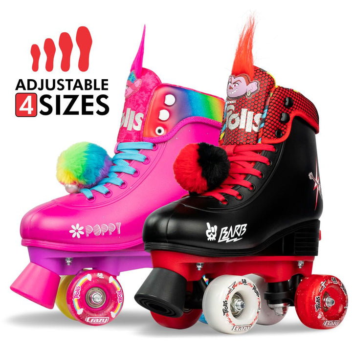 TROLLS - Size Adjustable Roller Skates