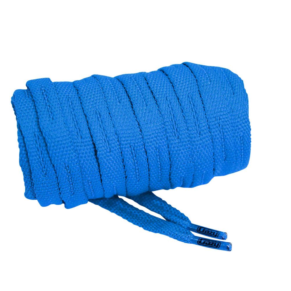 Blue Shoelaces | White Rope Shoelaces | Rope Shoelaces - Lace Kings 54 inch / Blue/White